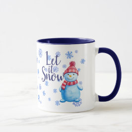 Mug Snowman laisse neiger