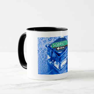 Mug Sobriété art à sens unique.