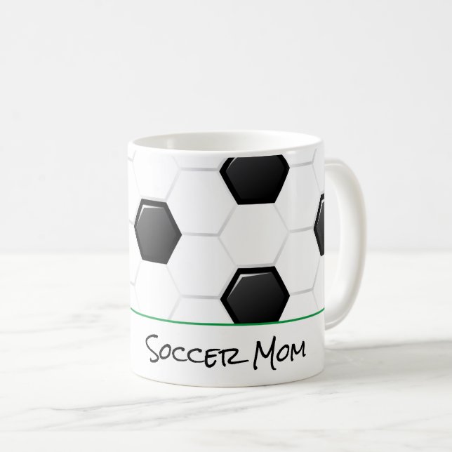 Mug Soccer Maman Sports Team Spirit Ball But Joueur (Devant droit)