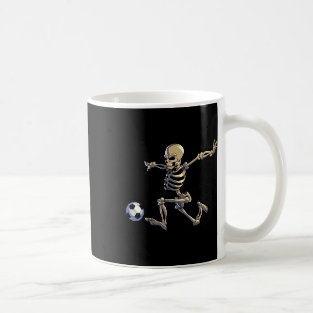 Mug Soccer Squelette Halloween Hommes garçons Joueur d (Droite)