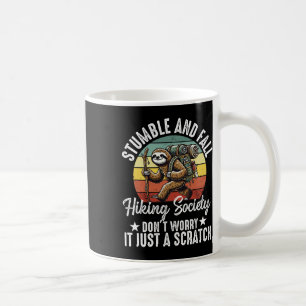 Mug Société de randonnée trébucher et tomber Drôle de