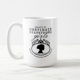 Mug Société Jane Austen des Filles Têtu et Volontaire