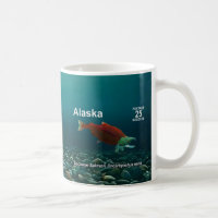 Sockeye Saumon - Alaska Postage