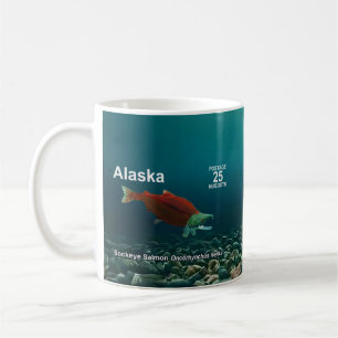 Mug Sockeye Saumon - Alaska Postage
