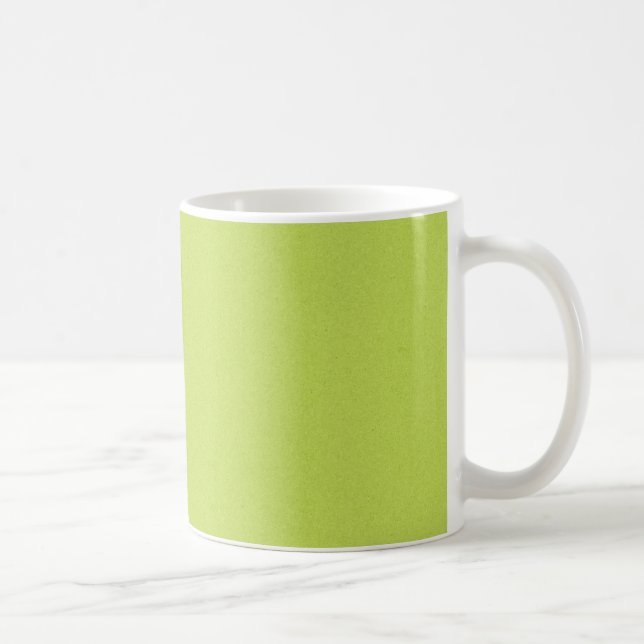 MUG SOCLE EN LIME CLAIR VERT JAUNE (Droite)