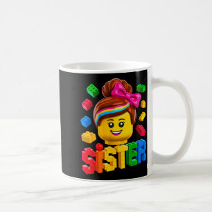 Mug Sœur de famille maître constructeur briques de con
