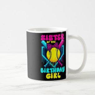 Mug Sœur de la fille de l'anniversaire Glace molle Dég