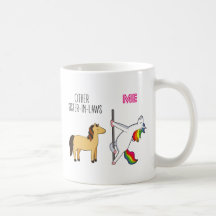 Soeur En Droit Drôle Unicorn Anniversaire