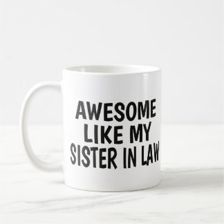 Mug Soeur en droit Funny Brotherhood Day Cadeau papa b