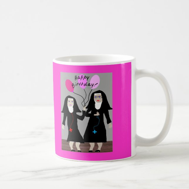 Mug Soeur joyeux anniversaire " de cadeaux (Droite)