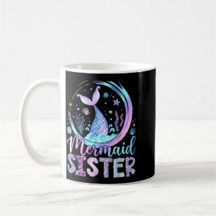 Mug Sœur sirène drôle fille d'anniversaire fête famill