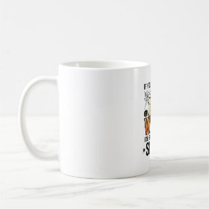 Mug Sœur sorcière drôle Halloween Graphique vintage_1