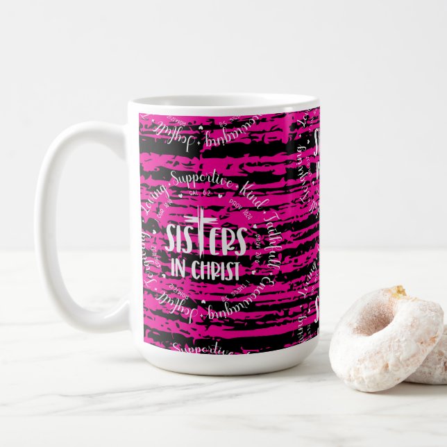 Mug soeurs en christ (Avec donut)