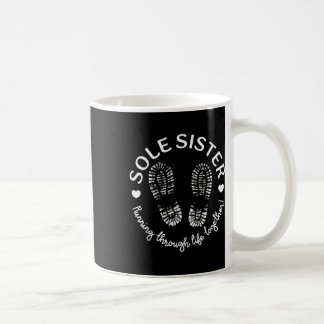 Mug Soeurs Uniques Courant À Travers La Vie Ensemble C