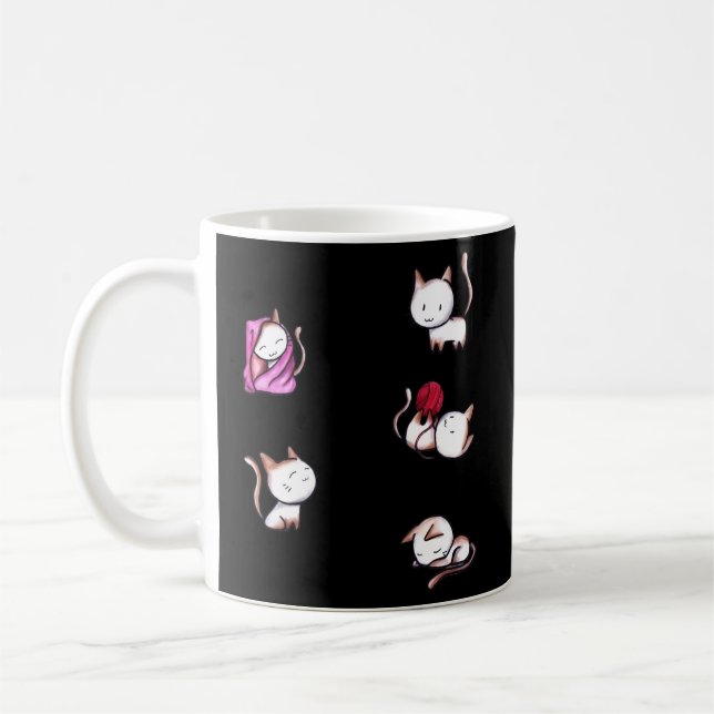 Mug Soft Kitty Chaud Kitty Petit Boule De Fourrure Joy (Gauche)