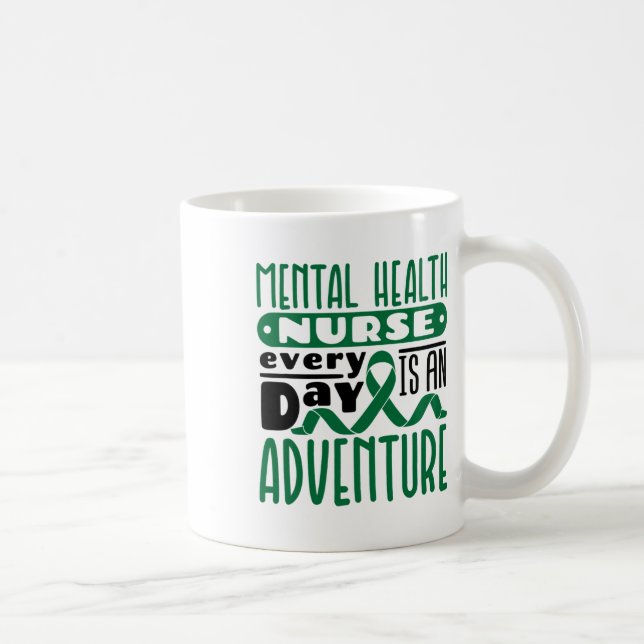 Mug Soins Infirmiers Psych Infirmière Chaque Jour Est  (Droite)