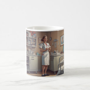 Mug Soins personnalisés : une touche de boue de compas