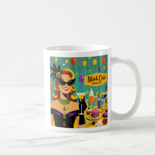 Mug Soirée Cocktail Rétro 50's Mardi Gras Martini