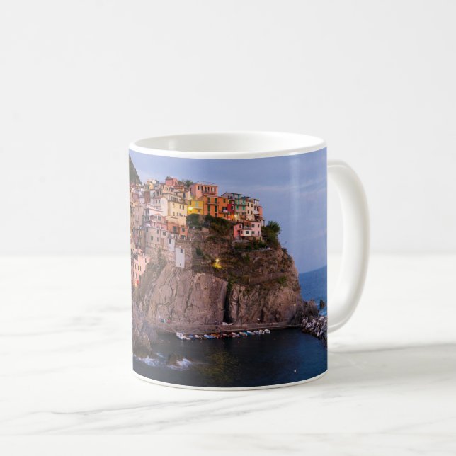 Mug Soirée dans les Cinque Terre, Italie (Devant droit)
