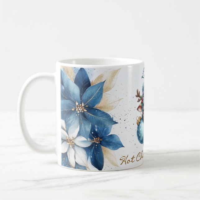 Mug Soirée de Noël moderne (Gauche)