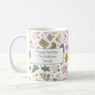 Mug Soirée de Noël Vert Et Or