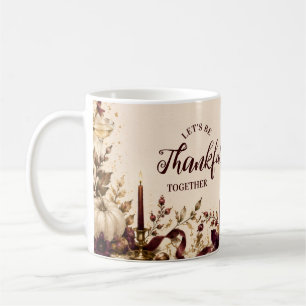 Mug Soirée de Thanksgiving Opulente et Luxueuse
