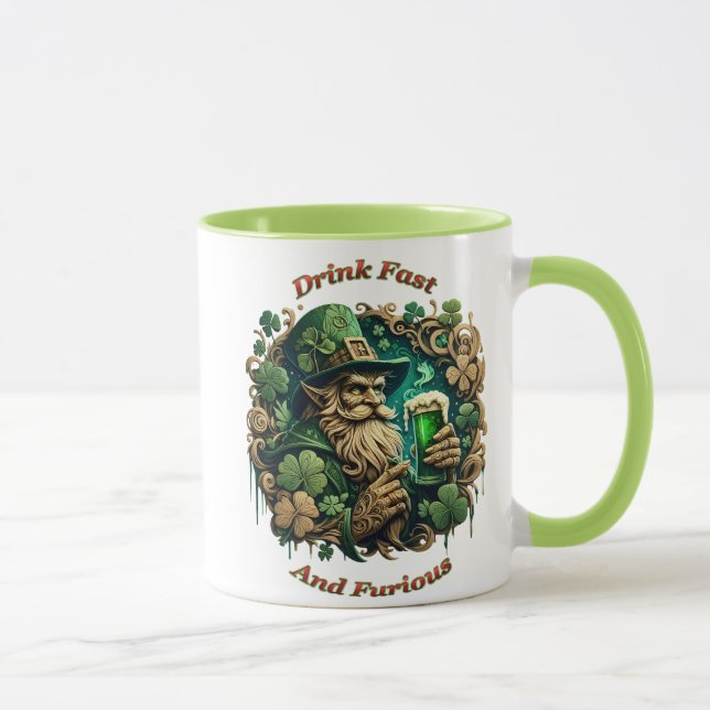 Mug Soirée enchantée de toast Ale A Leprechauns (Droite)