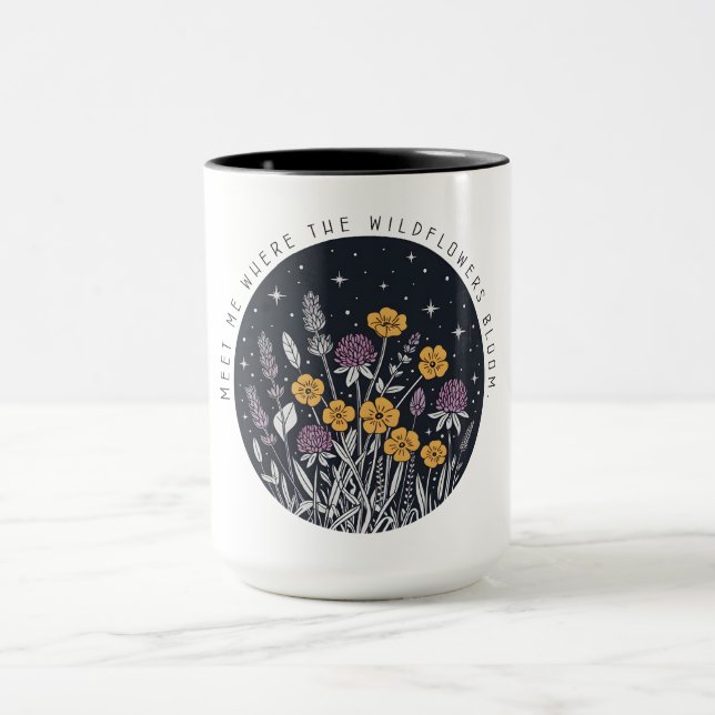 Mug Soirée Fleur Enchantée (Centre)