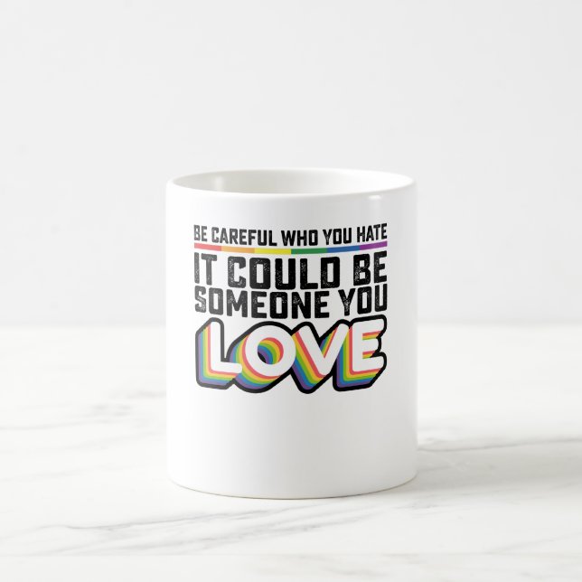 Mug Sois Prudent Qui Tu Détestes Ça Pourrait Être Quel (Centre)