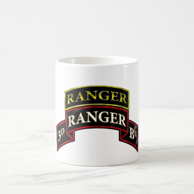 Mug soixante-quinzième 3ème bataillon w/Tab de garde (Centre)