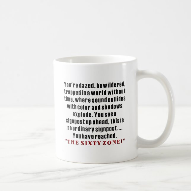 Mug soixantième Anniversaire (Droite)