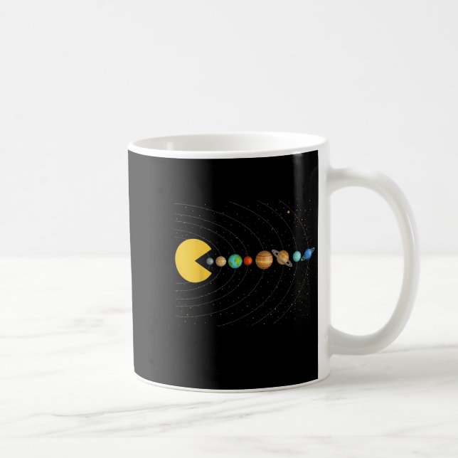 Mug Solar System Astronomy Space Video Games Funny Gra (Droite)