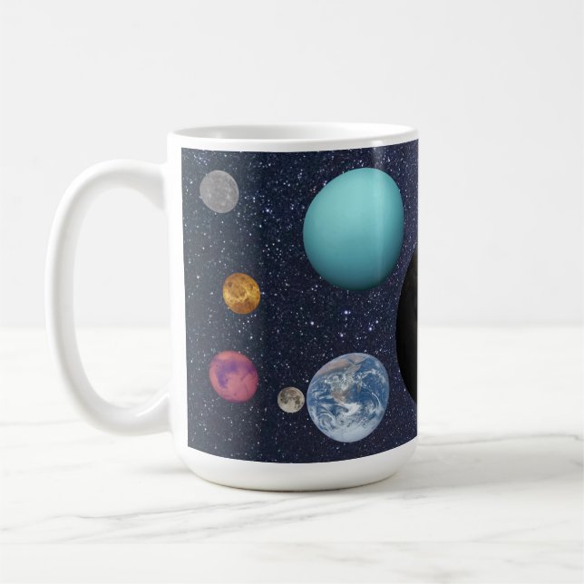 Mug Solar system planets (Gauche)