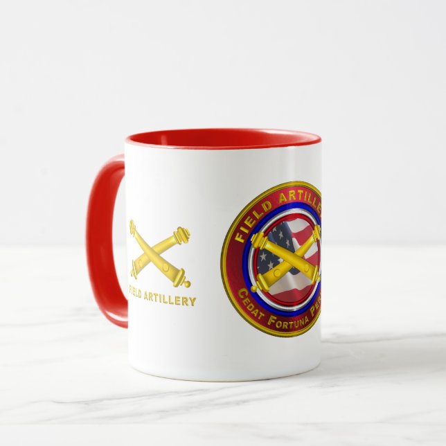 Mug  Soldat de l'artillerie de campagne  (Devant gauche)