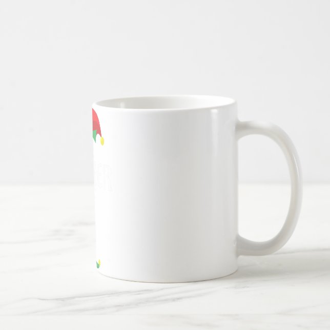 Mug Soldat Elf Thème de Noël Groupe Famille de Fêtes M (Droite)