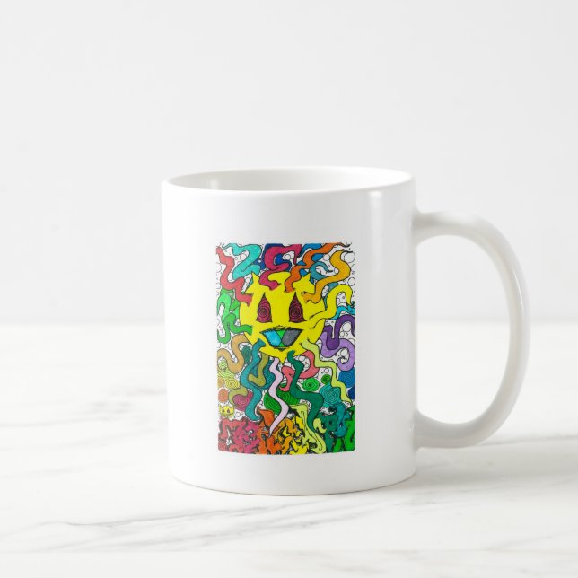 Mug Soleil en pourcentage - Conception en pourcentage (Droite)