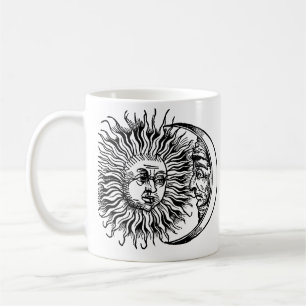 Mug Soleil et lune médiévaux