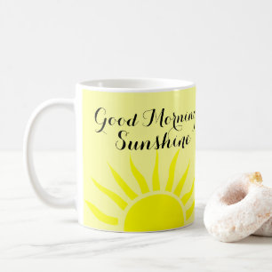 Mug Soleil" jaune lumineux   Sun jaune "bonjour