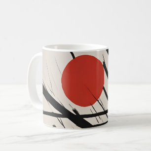 Mug Soleil levant Abstrait