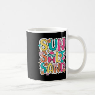 Mug Soleil Sable Sable Drôle Plage Palm Tree Vacatio é