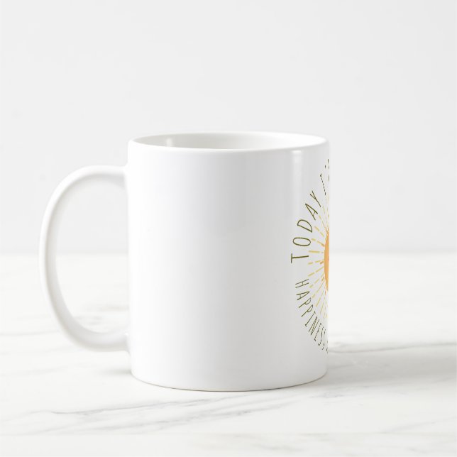 Mug Soleil souriant mignon  (Gauche)