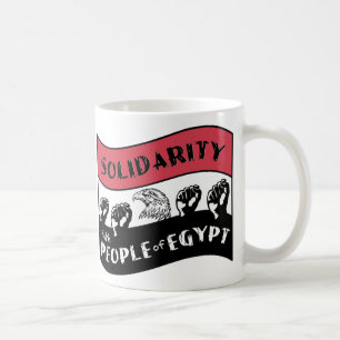 Mug Solidarité avec le peuple d'Égypte