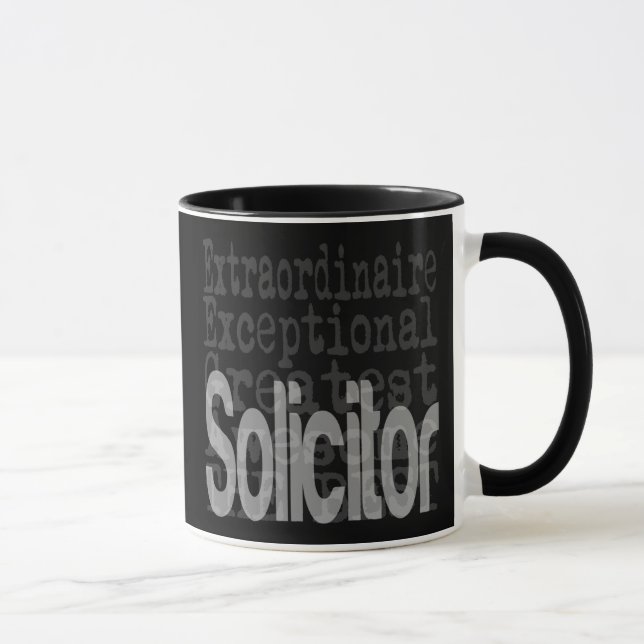 Mug Solliciteur Extraordinaire (Droite)