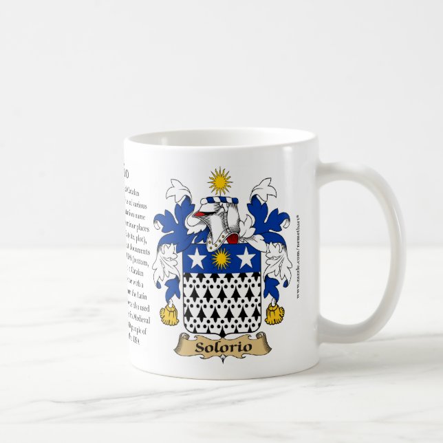 Mug Solorio, l'origine, la signification et la crête (Droite)