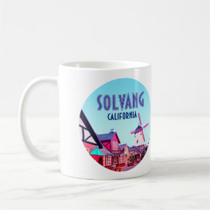 Mug Solvang Danish Downtown California Vintage