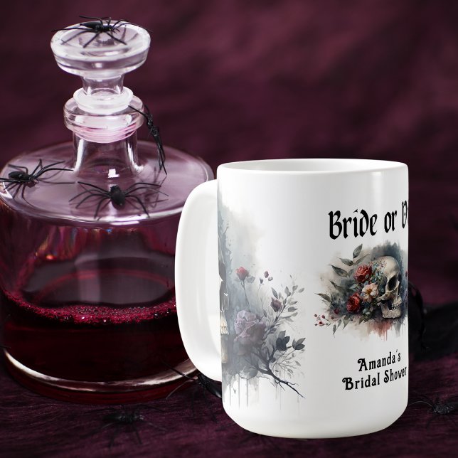 Mug Sombre et lugubre enterrement de vie de jeune fill (Créateur téléchargé)