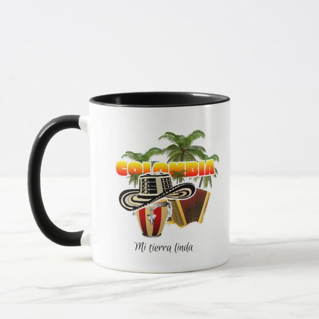 Mug Sombrero Colombiano, Colombie, Colombien, Bogota, (Gauche)