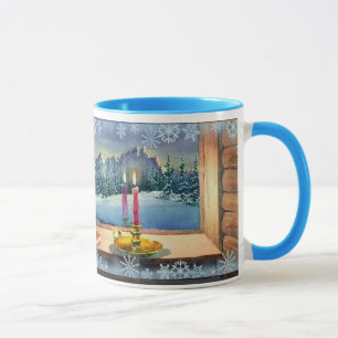 Mug SOMMEIL LÉGER et FLOCONS DE NEIGE par SHARON