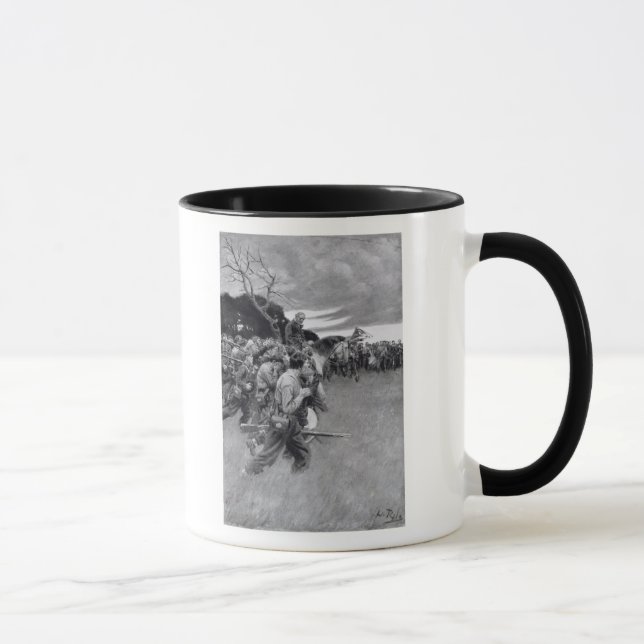 Mug Son armée a cassé pleurer et sobbing (Droite)