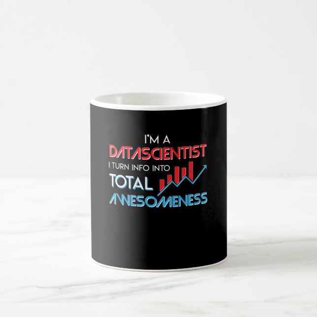 Mug Sondage de tour de scientifique de données dans (Centre)